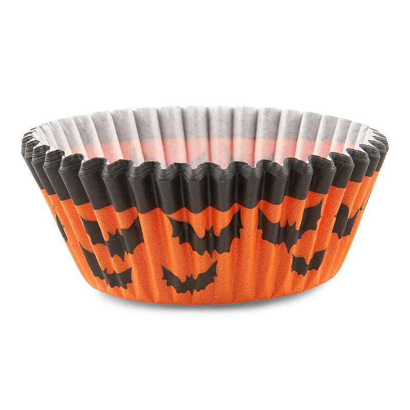 Cuisine muffinform 50-pak ø 11 cm med slips Halloween