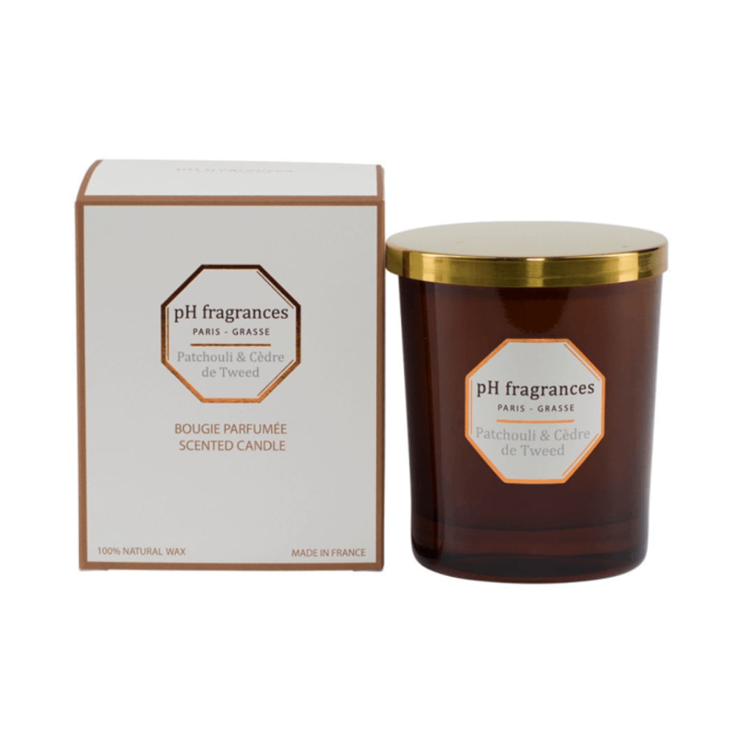 Bougie parfumée pH Patchouli & Cèdre de Tweed - 180 g