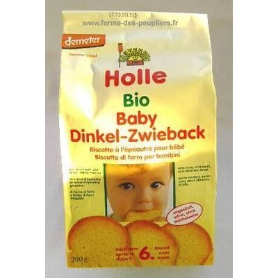 Holle Biscottes Epeautre Bio +6m 2 x 100g