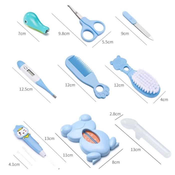 Joulli Baby Care Kit - Viktiga babytoalettartiklar för flickor och pojkar - Babyvård för nyfödda, Nyföddpresent
