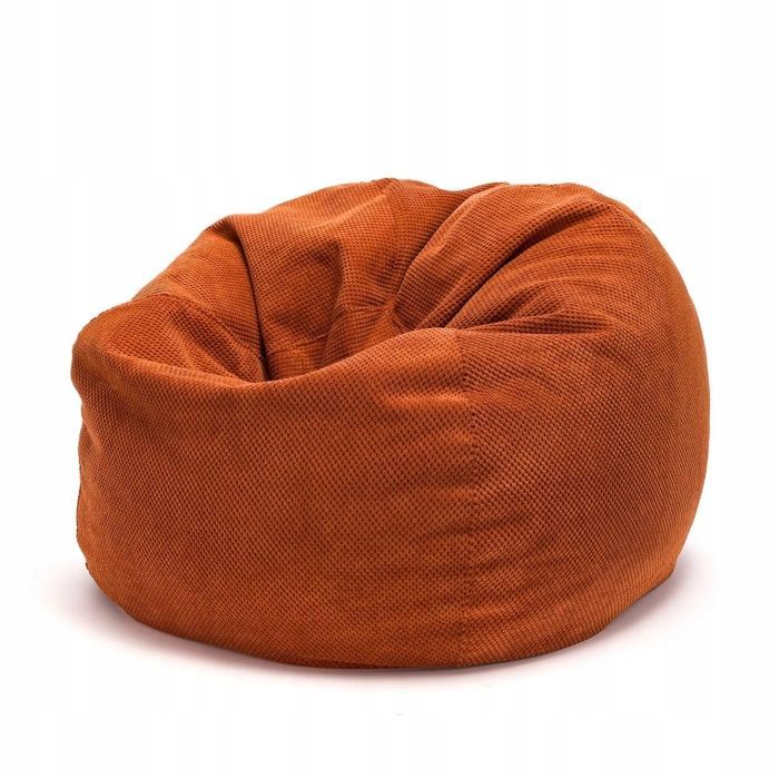Sillón tipo puf Ecopuf - Sillón, sofá, cojín de suelo, puf para interior/exterior - Naranja