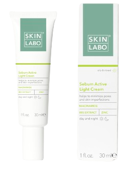 Sebum Active Light kremas Veido drėkikliai iš vaistinės