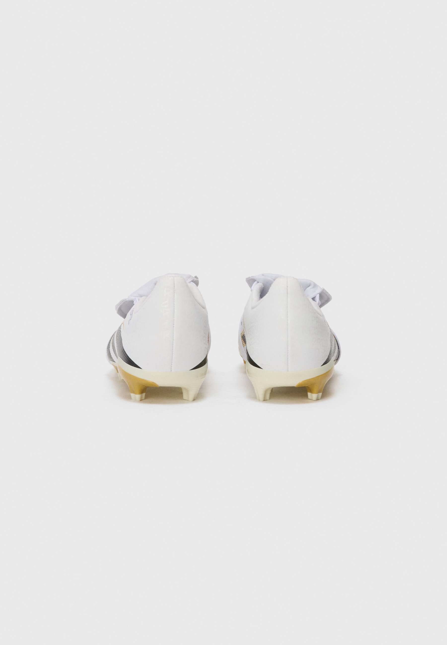 adidas Performance PREDATOR LEAGUE FOLD OVER TONGUE FIRM GROUND/MULTI GROUND KIDS UNISEX - Voetbalschoenen voor stevige ondergrond - ftwr wit/core zwart/goudkleurig