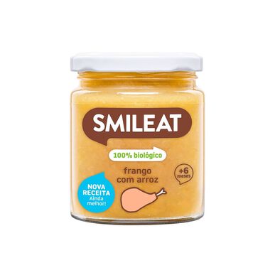 Smileat Luomu Kana- ja Riisikeittoastia 6M Vauvan Ruoka-astia 230g 230g