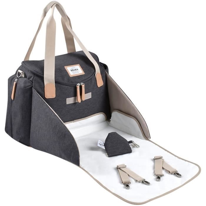 Borsa fasciatoio - BEABA - SYDNEY - Grigio scuro mélange