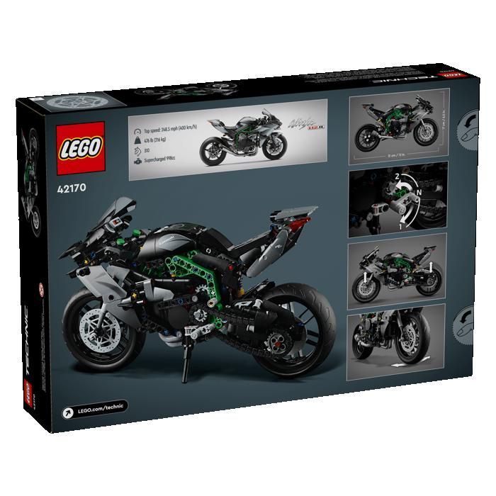 LEGO TECHHNIC 42170 La moto Kawasaki Ninja H2R Cadeaux Jouets Objets de collection 10+