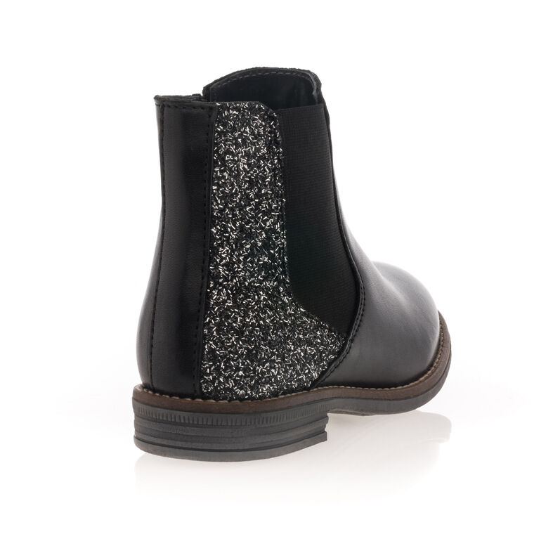 Botas pretas infantis/Botas de cano curto