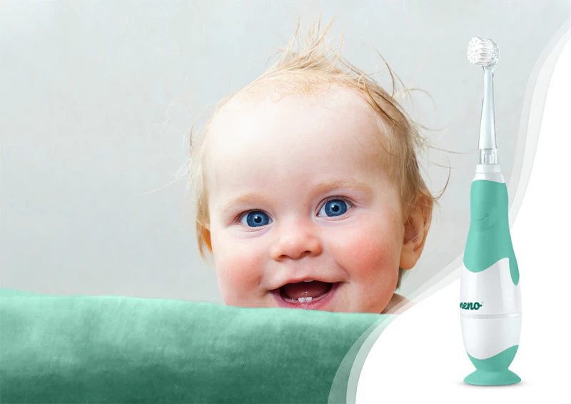 Detská zubná kefka NENO Denti Mint na batérie