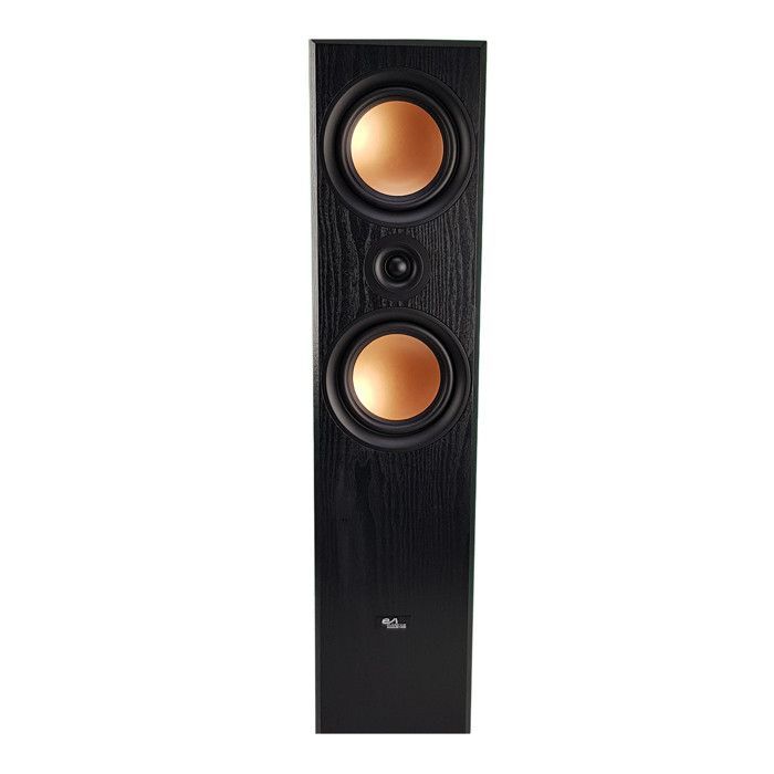 Pack Home-Cinéma 2.0 Evidence Acoustics Hifi - 2x500W PMPO, Amplificateur à tube, EA-50TUBE-BT stéréo Vintage, Micro VHF