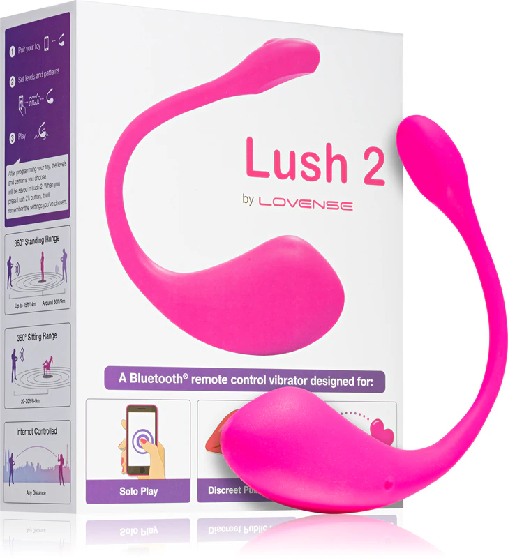 LOVENSE Lush 2 - Ovo Vibratório Vestível