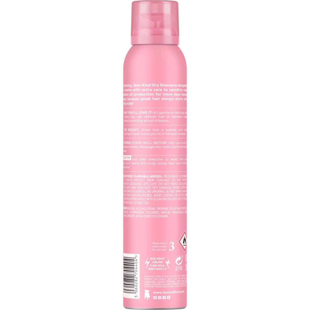 Lee Stafford tørshampoo Hudvenlig tørshampoo - 200 ml