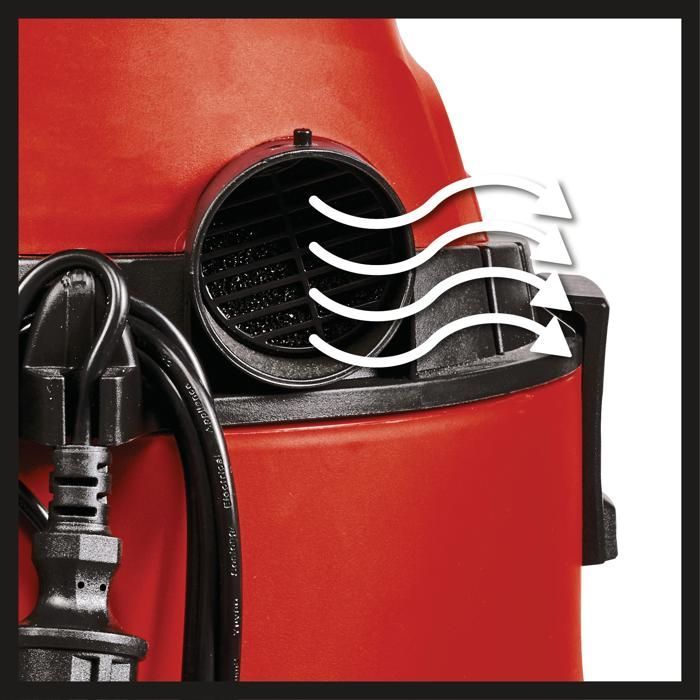 Einhell TC-VC 1825 Wet and Dry Vacuum Cleaner (1250 W, 25L Tank, Comes with Accessories)