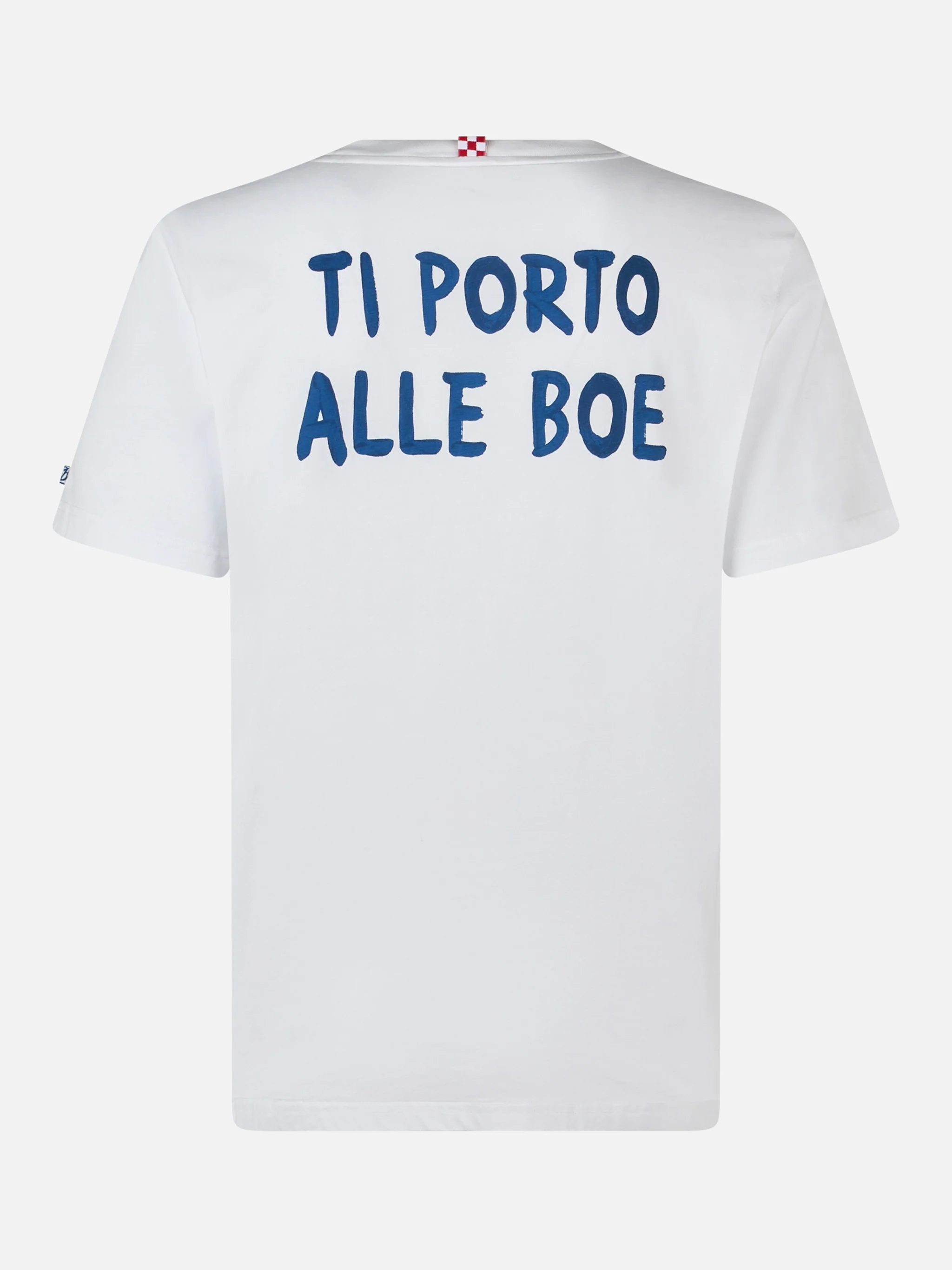 Portofino heren T-shirt van klassiek katoenen jersey met