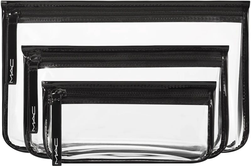 Conjunto de três nécessaires da MAC Cosmetics
