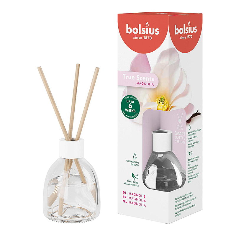 Bolsius Duftolie 60 ml med træpinde Magnolia