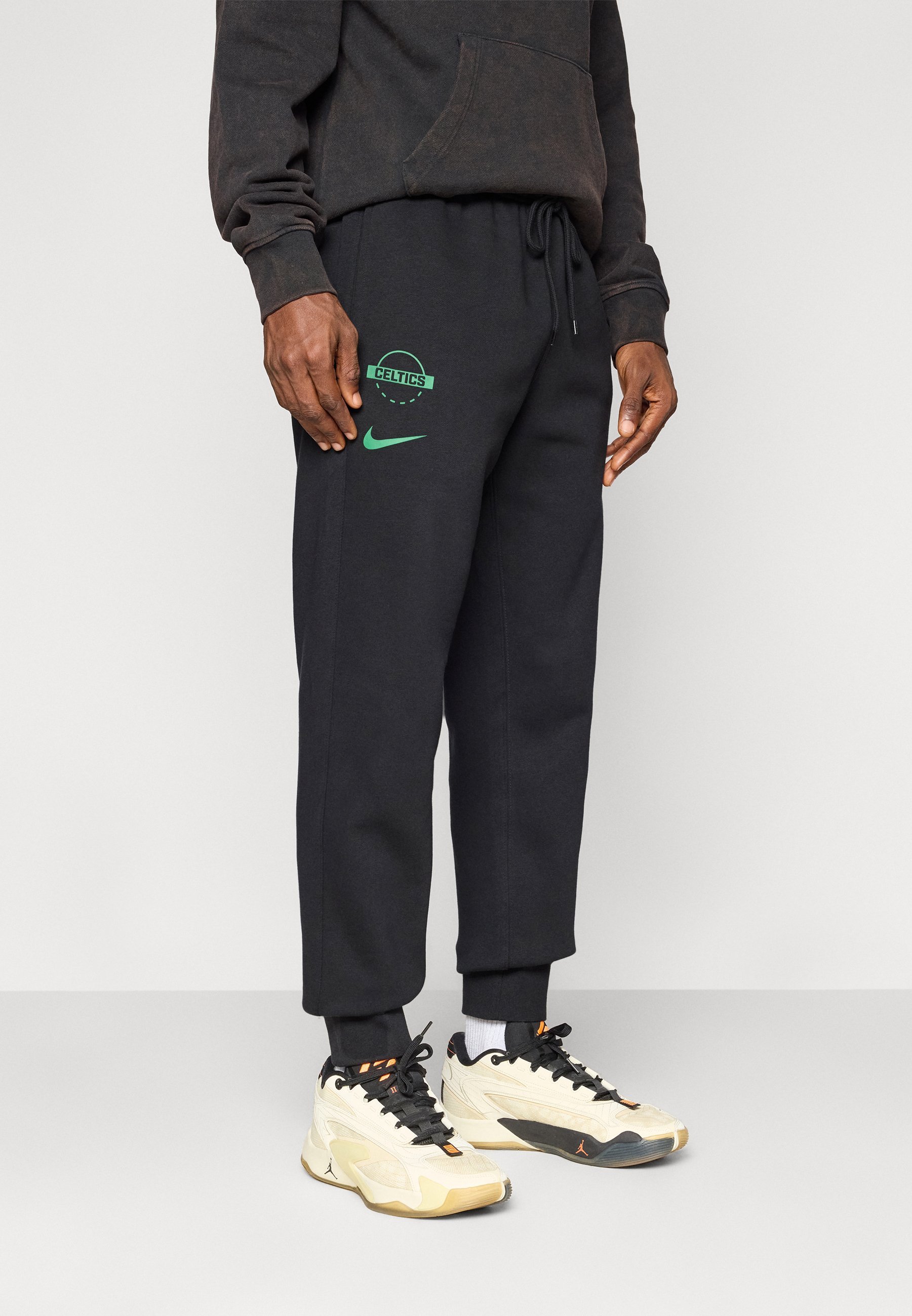 Nike Performance BOSTON CELTICS CLUB PANT - Clubkleding - zwart/klaver