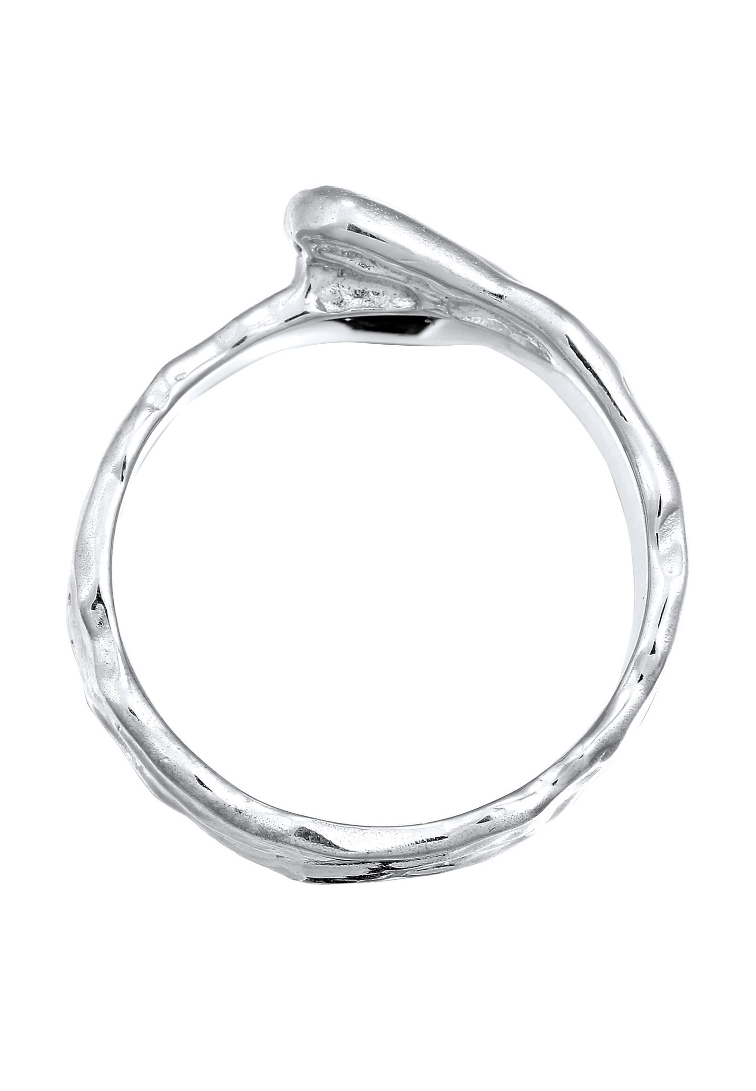 KUZZOI Kuzzoi Bague Homme Organique Argent Sterling 925
