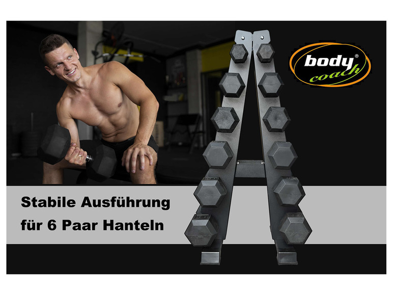LA Sports A-frame halterrek voor maximaal 12 halters