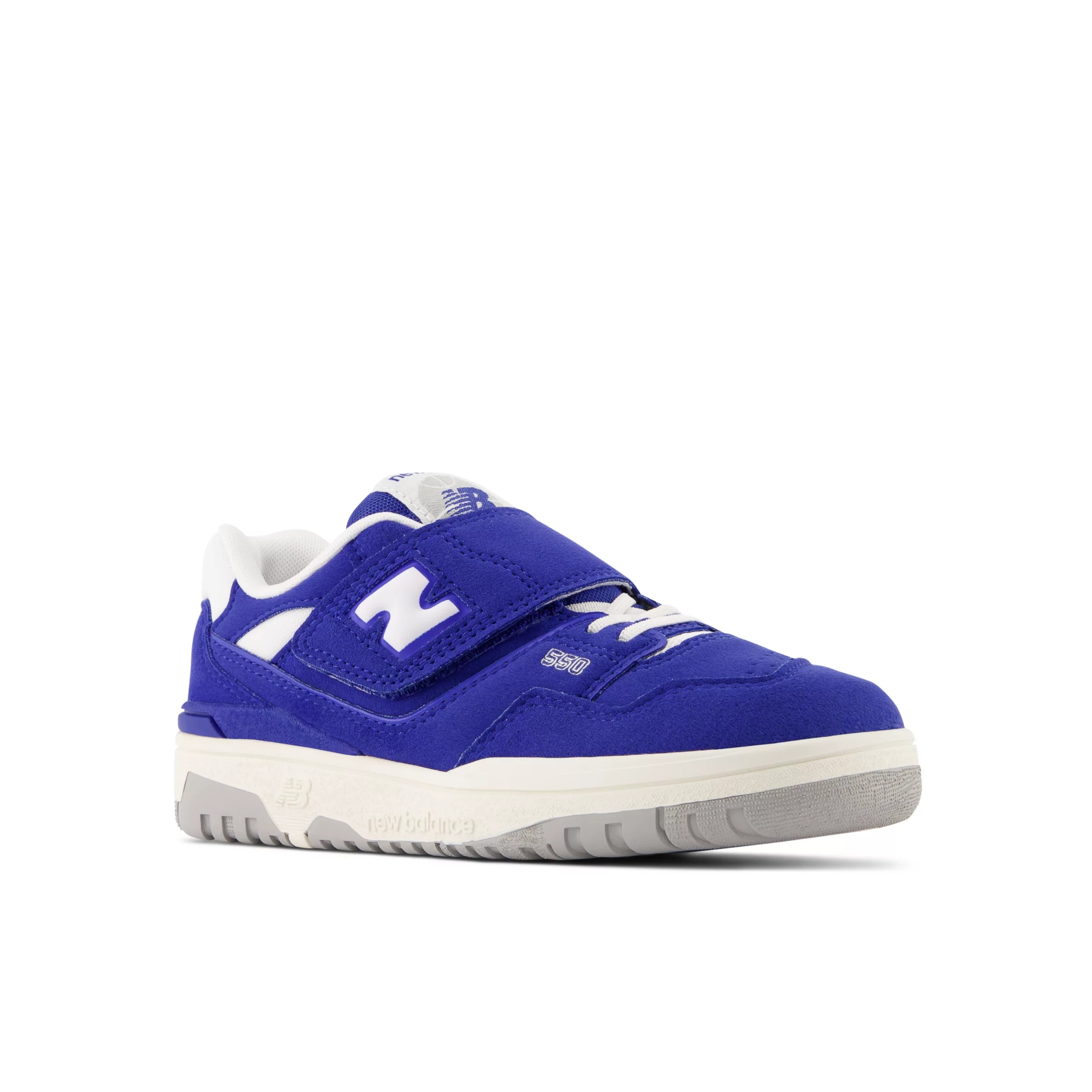 550 Bungee Lace with Top Strap Team royal con white