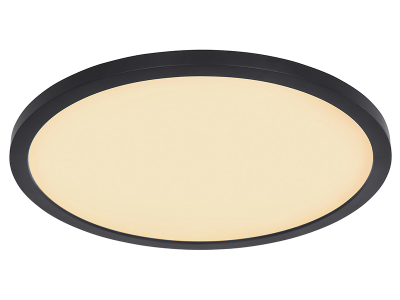 Plafon Sapana LED akrylowy 42 cm czarny