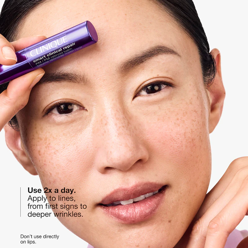 Clinique Smart Clinical™ Repair Retinoid Balm: bálsamo suavizante para pele madura.