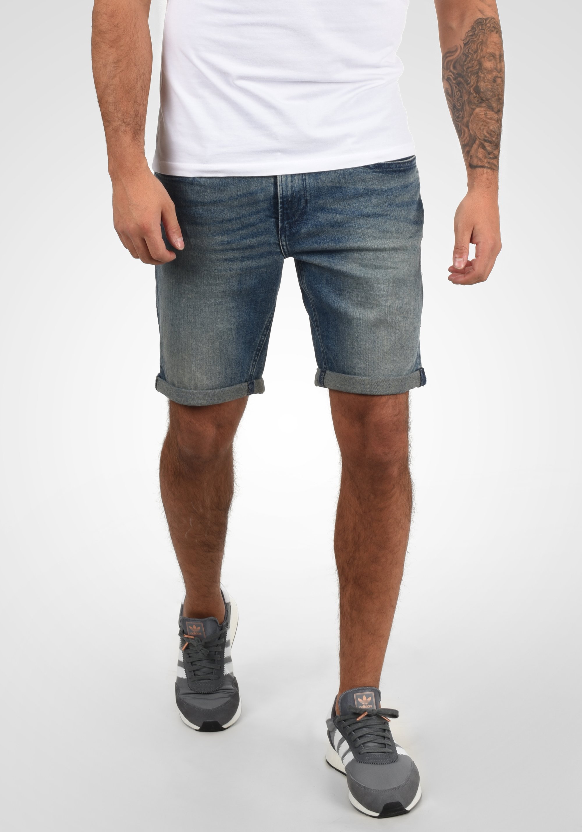 Blend BHGRILITSCH - Pantaloncini in denim - blu