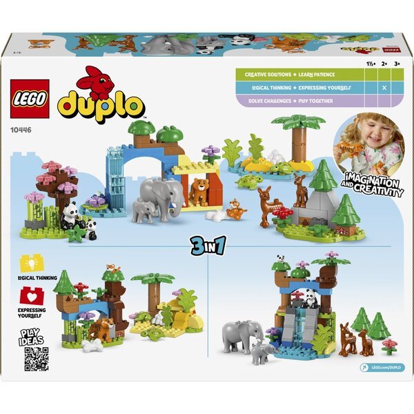LEGO Duplo 10446 3-u-1 Obitelji Divlje životinje