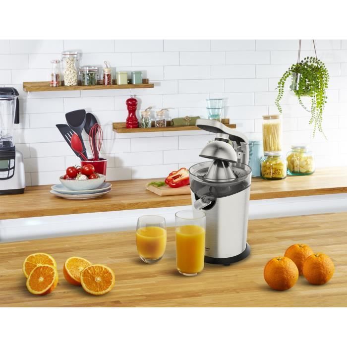 Spremiagrumi MOULINEX Vitapress Pro, a leva, massima estrazione, sistema antigoccia, facile da pulire PC700D10