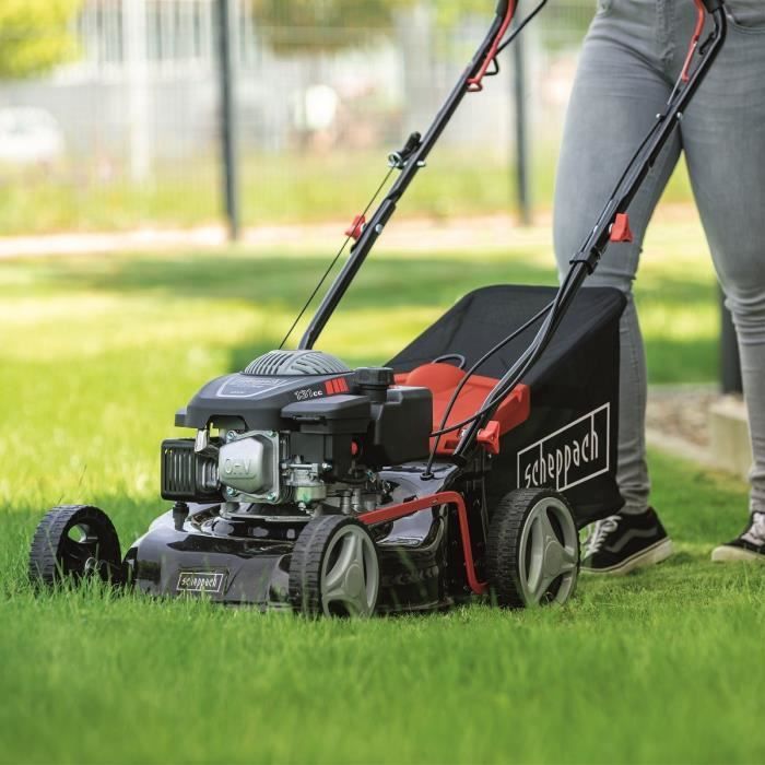 Cortador de grama autopropelido a gasolina MS132-42 - 42cm - 131 CC - SCHEPPACH