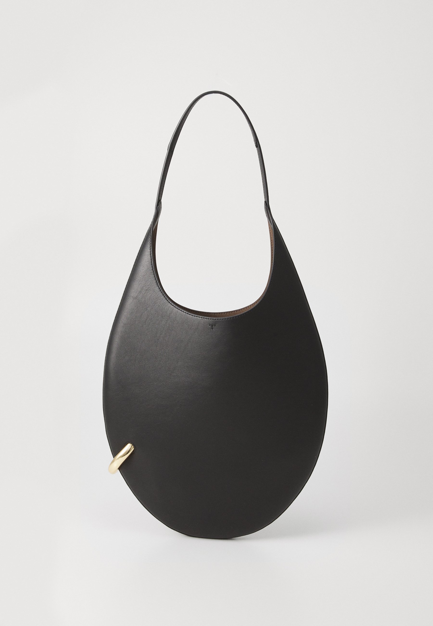 Tory Burch PIERCED BAG - Handtas - zwart/goudkleurig