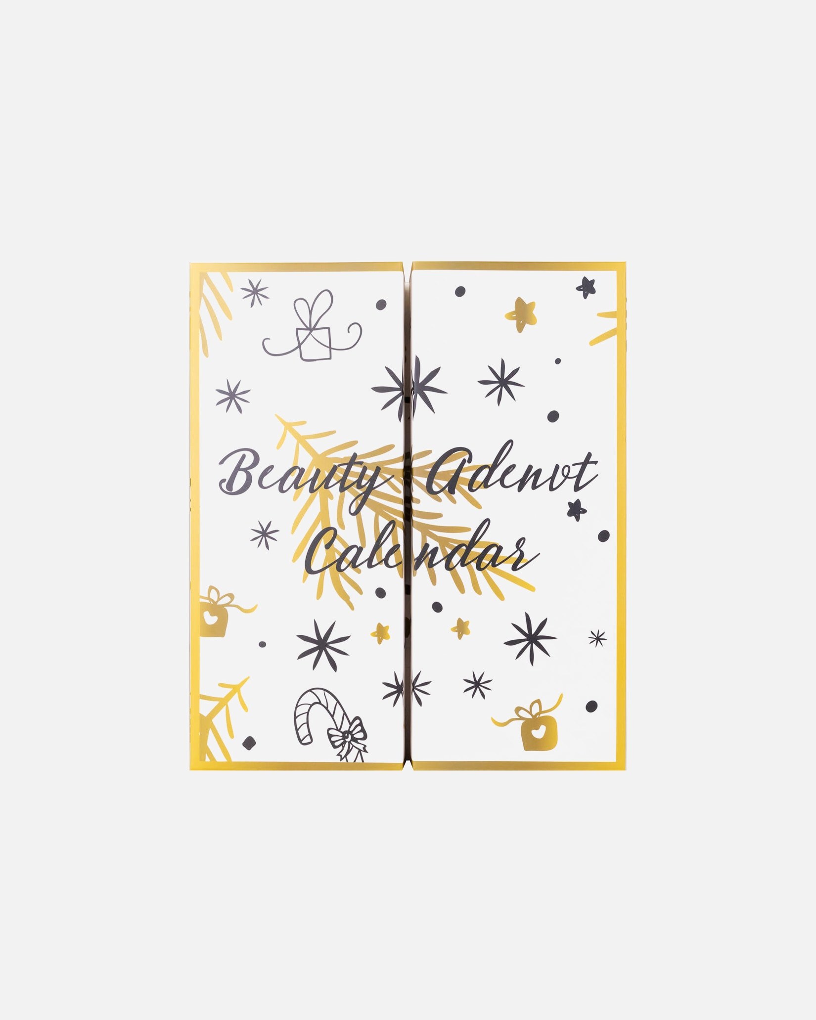 Accentra Adventskalender dekoratyvinis kosmetikos gaminys GOLD/WEISS - 1 Stück