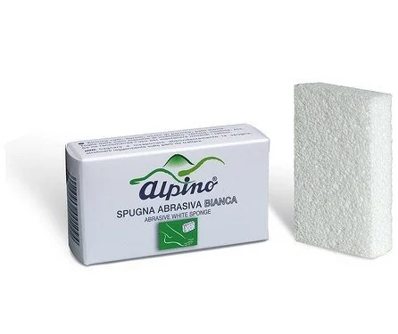 ALPINO Alpino witte schuurspons voor het verwijderen van eelt