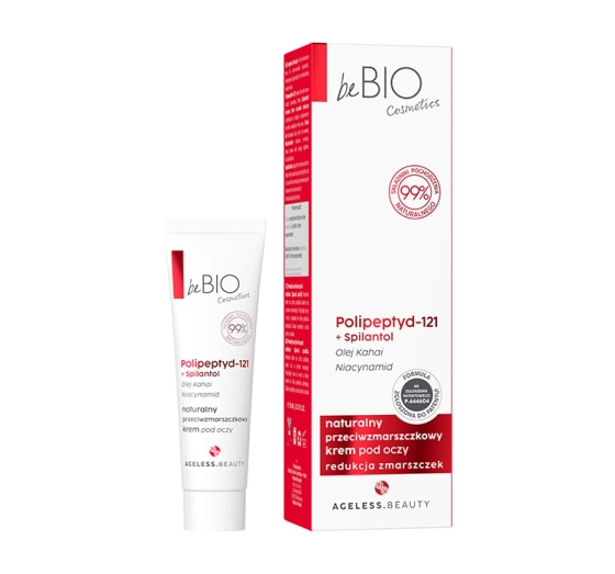 Bebio Ageless Beauty naturalny przeciwzmarszczkowy krem pod oczy 15 ml