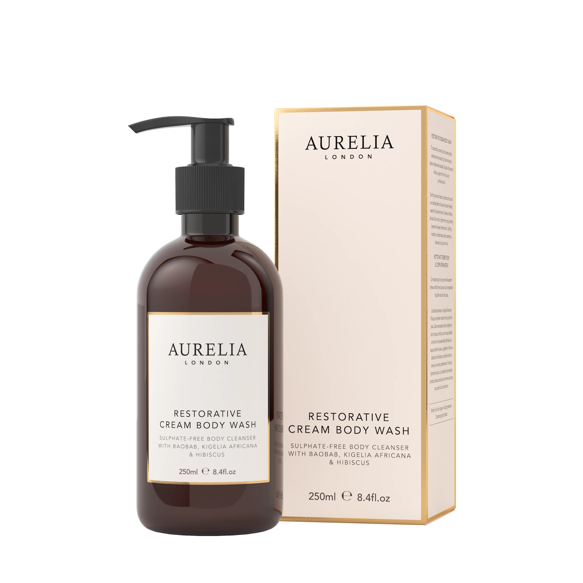 Cremă demachiantă corporală reparatoare 250 ml - Aurelia