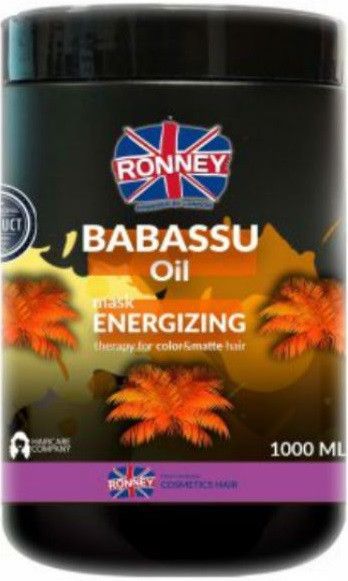 Energizujúca maska s babassu olejom Vlasové masky