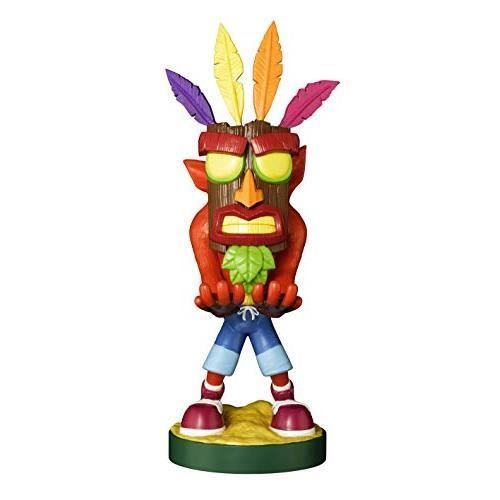Gaming Figurine - Exquisite - Crash Bandicoot Aku - MA Stand - Figurine and micro-USB cable included