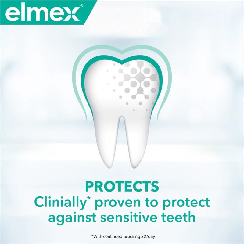 Elmex Sensitive Protection Gentle White tandpasta voor natuurlijk witte tanden