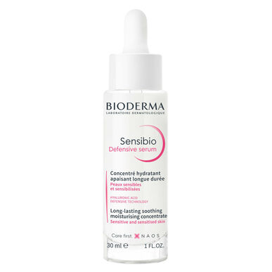 Bioderma Sensibio Defensive Serum Concentré Hydratant Rauhoittava Kosteuttava Kasvoseerumi Herkälle Iholle 30 ml 30 ml