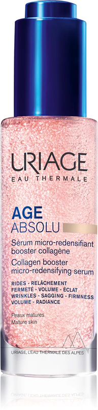 Uriage Age Absolu Serum: sérum antirrugas que estimula a produção de colágeno.
