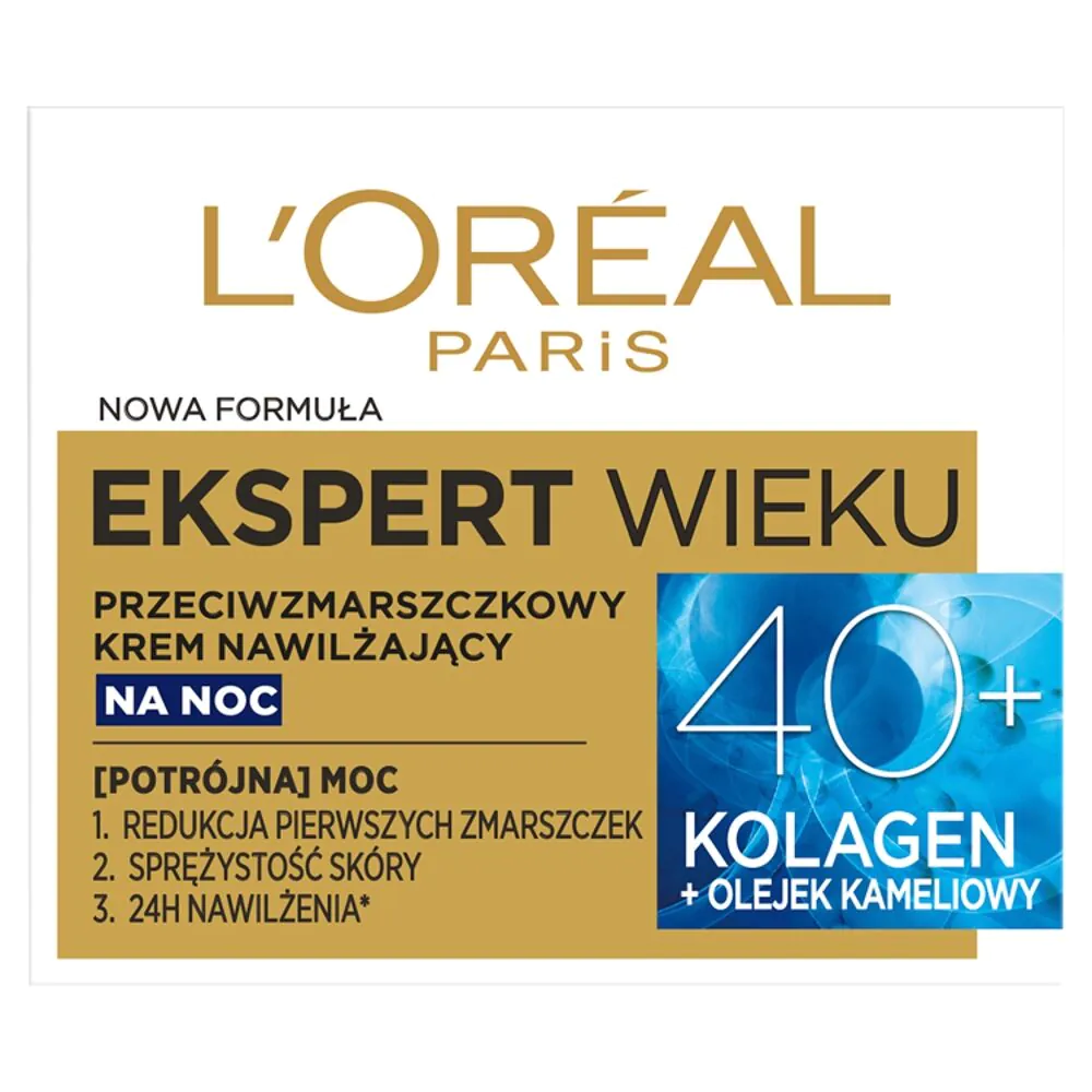 L'Oréal Paris Ekspert Wieku 40+ Krem na noc
