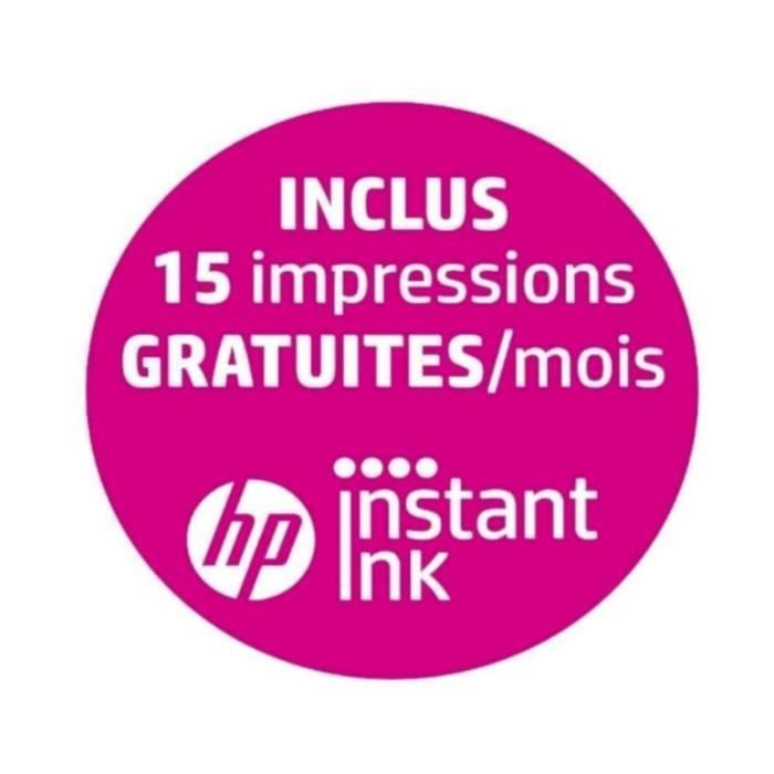 HP Imprimante tout en un Envy Photo 7830 - Éligible Instant Ink 70% d'économies sur l'encre
