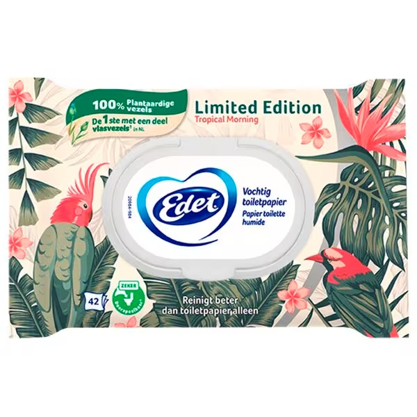 Edet Tropical Morning vlažni toaletni papir<br>42 komada