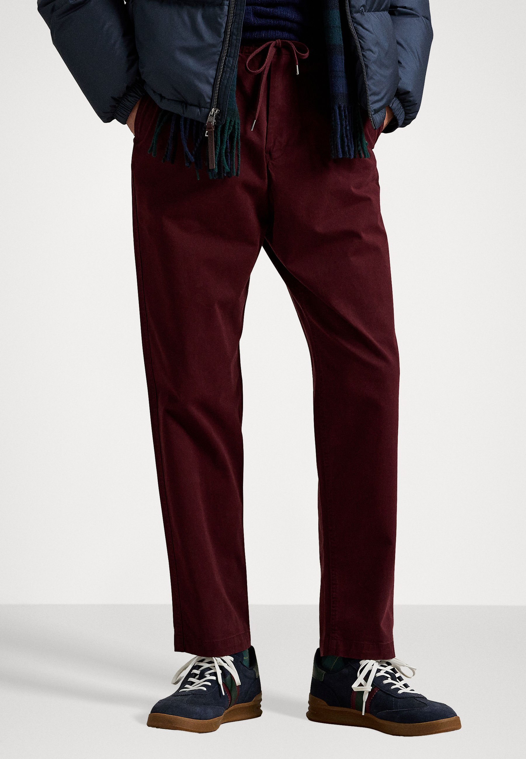 Pantalon Polo Ralph Lauren PREPSTER STRETCH CLASSIC FIT - Rouge rubis intense