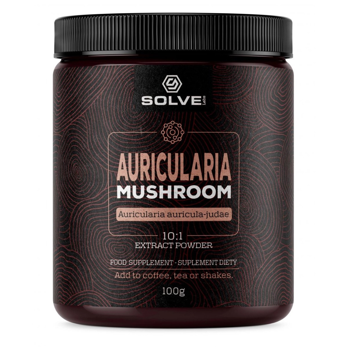 Polvere di funghi Auricularia 10:1 di Solve Labs