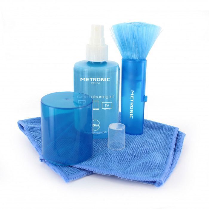 Kit de limpeza em spray de 200ml para todos os tipos de telas.