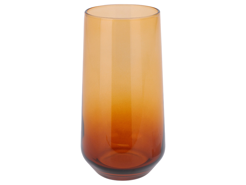 Szklanka Long Drink 470 ml bursztynowa