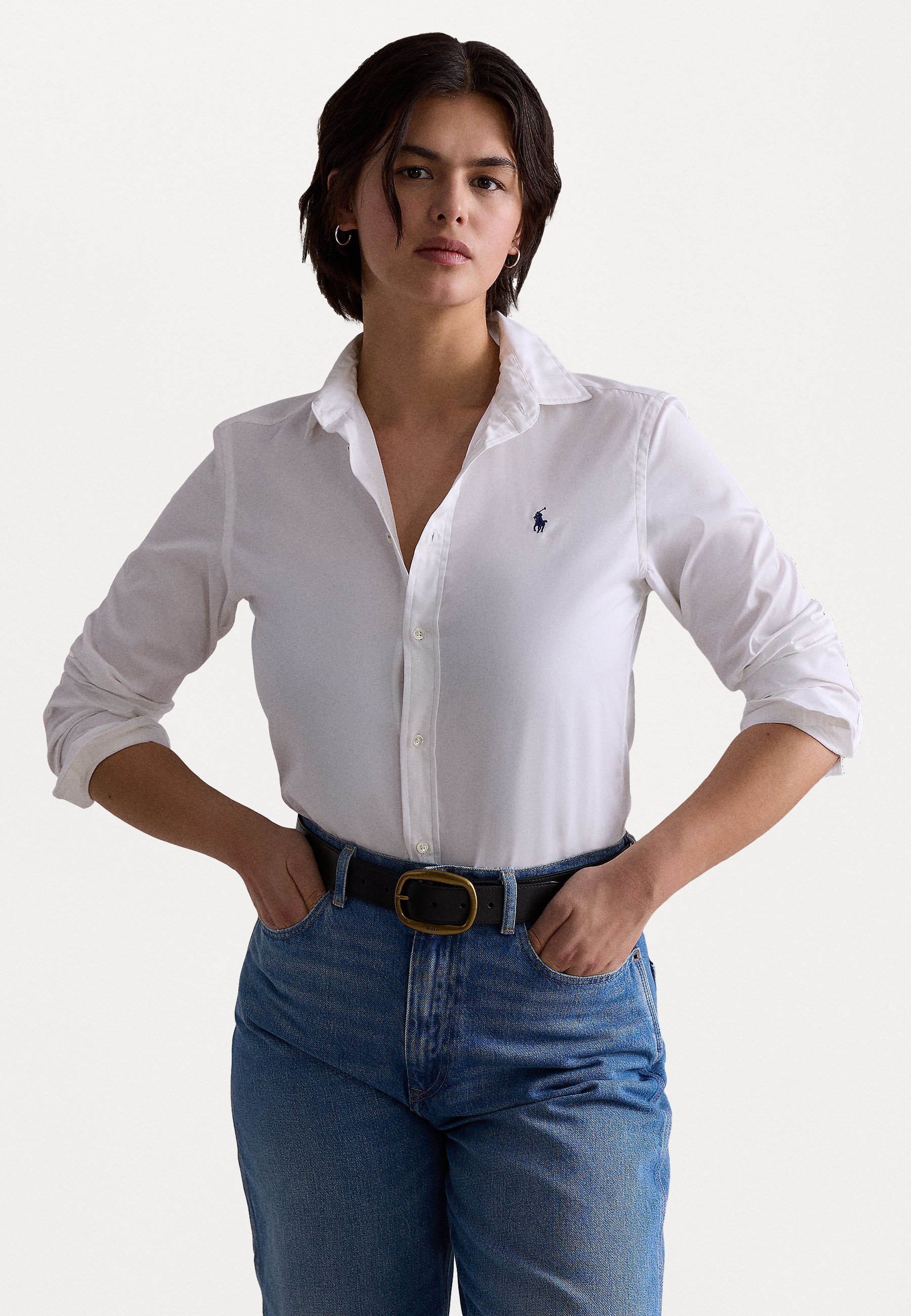 Polo Ralph Lauren GEORGIA SHIRT - Blouse met knoopsluiting - wit