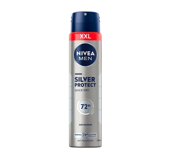 NIVEA MEN Silver Protect antyperspirant w sprayu dla mężczyzn 250 ml