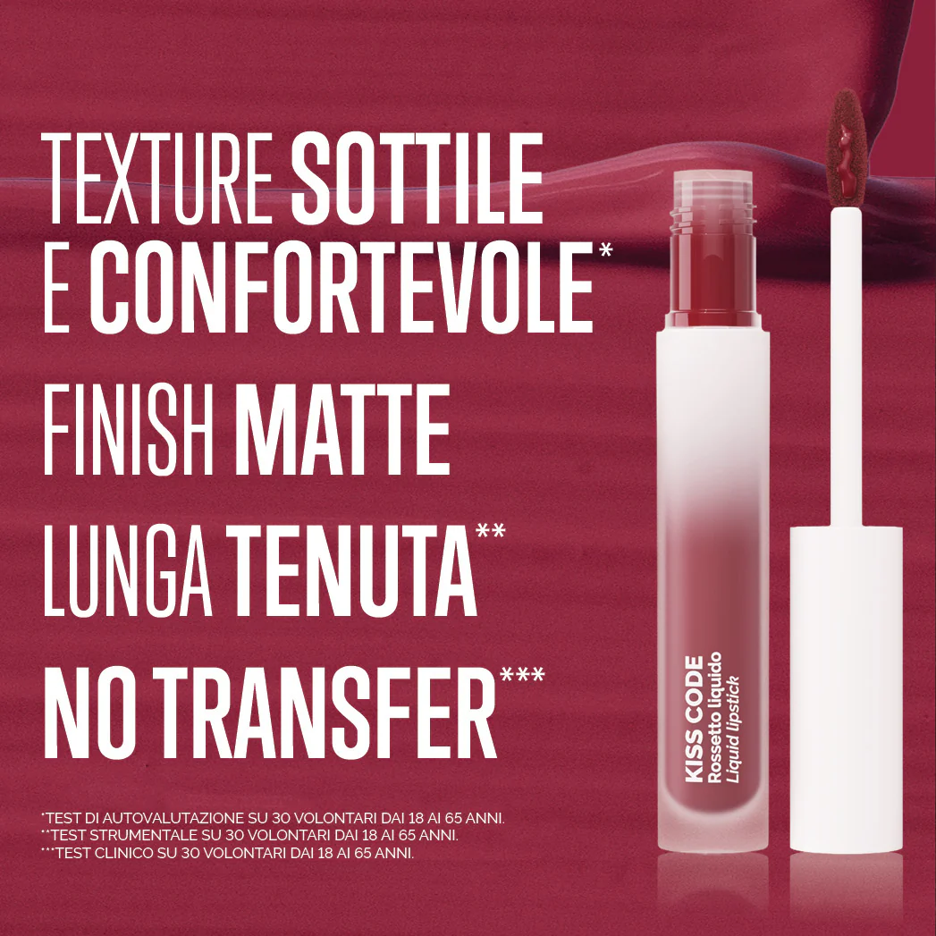 Labbra KISS CODE - Rossetto, Rossetto mat