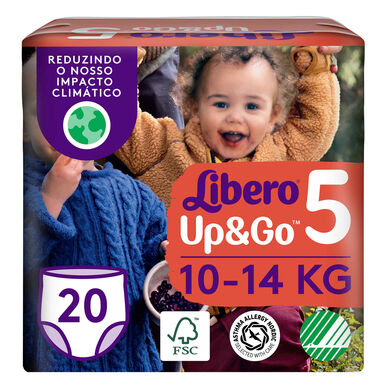 Libero Fralda Up&Go T5 10-14 Kg      20 un 20 un